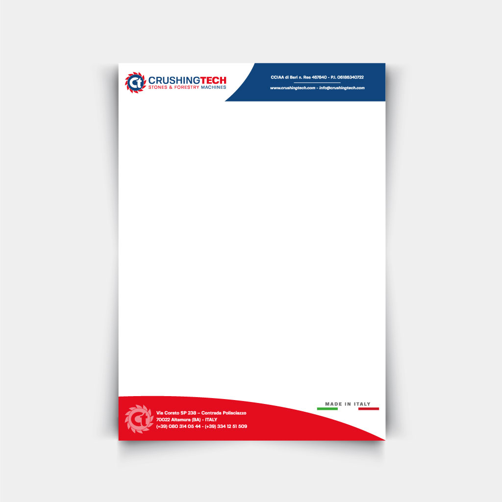 Carta intestata Crushingtech