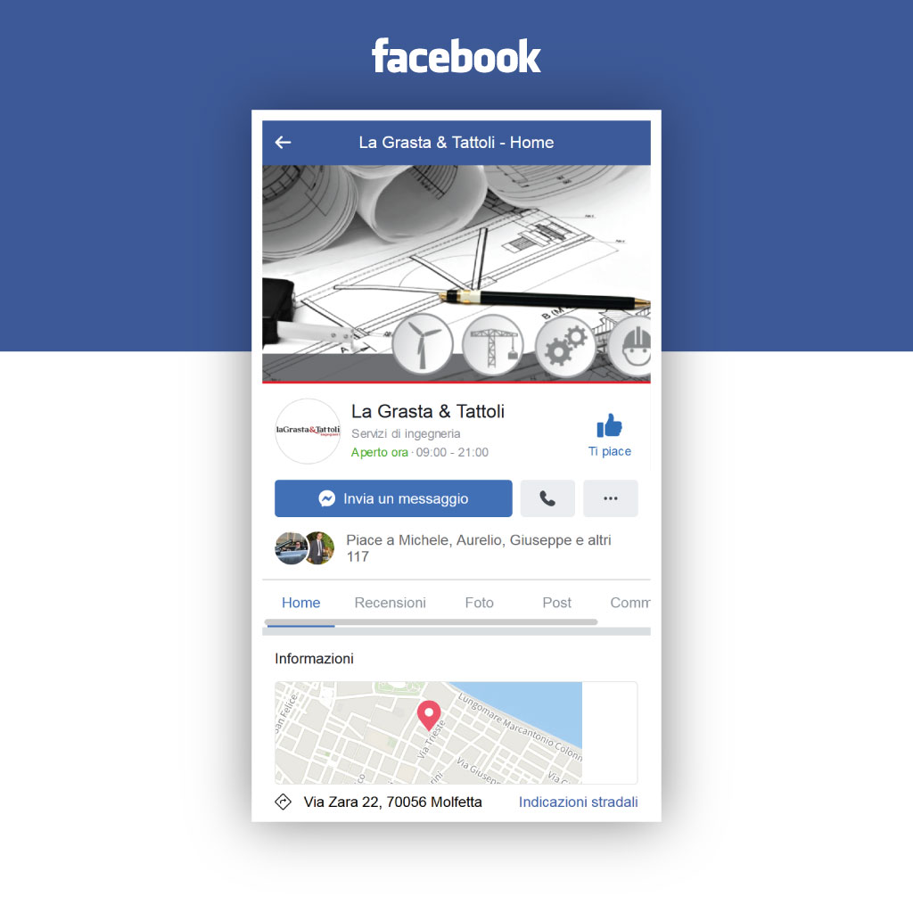 Pagina Facebook Lagrasta & Tattoli