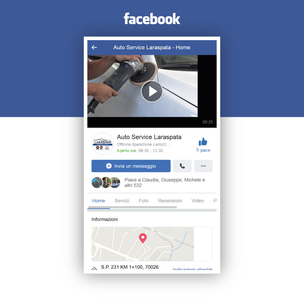 Pagina Facebook Laraspata