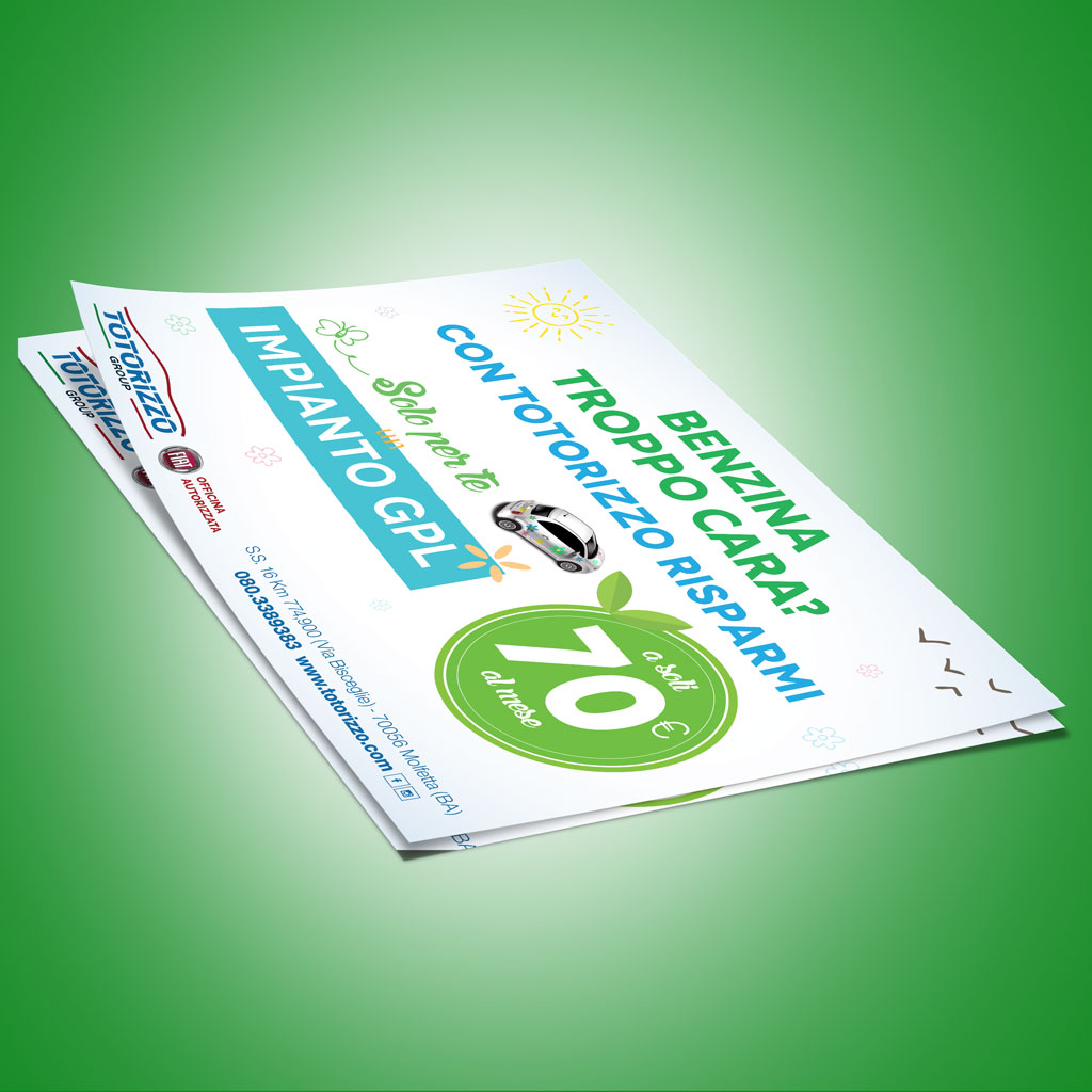 Volantino gpl a 70euro Totorizzo Group